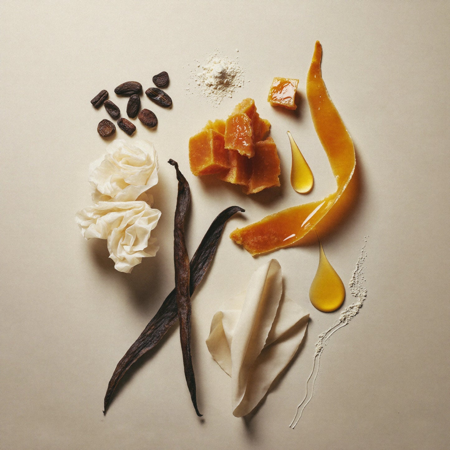 Unisex Duftzwilling Blanc Late, Ingredienzien Bild mit Karamell, Honig, Cumarin, Vanille und weißem Moschus, hohe Duftölkonzentration, Lúa Fragrances