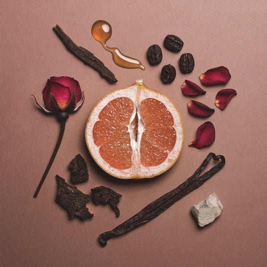 Unisex Duftzwilling Ouden Elegance, Ingredienzien Bild mit Zitrone, Grapefruit, Rum, Sandelholz, Vanille, Kaffee und Ambergris Moschus, hohe Duftölkonzentration, Lúa Fragrances